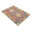 Rectangle 84 cm x 117 cm Geometric Wool Hand Woven Kilim