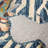 Carachure 355 Hand Tufted Wool/Cotton Floral Rug in Navy/Turquoise-97551788