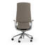 Pickard - Fauteuil de direction en cuir gris moderne