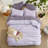 Bedsure Oversized Queen Comforter Set - 7 Pieces Lavender Oversized Queen Bedding Set for All Seasons, Boho Contrasting Design Bed in a Bag with Comforter, Sheets, Pillowcases & Shams-105522613-122443292