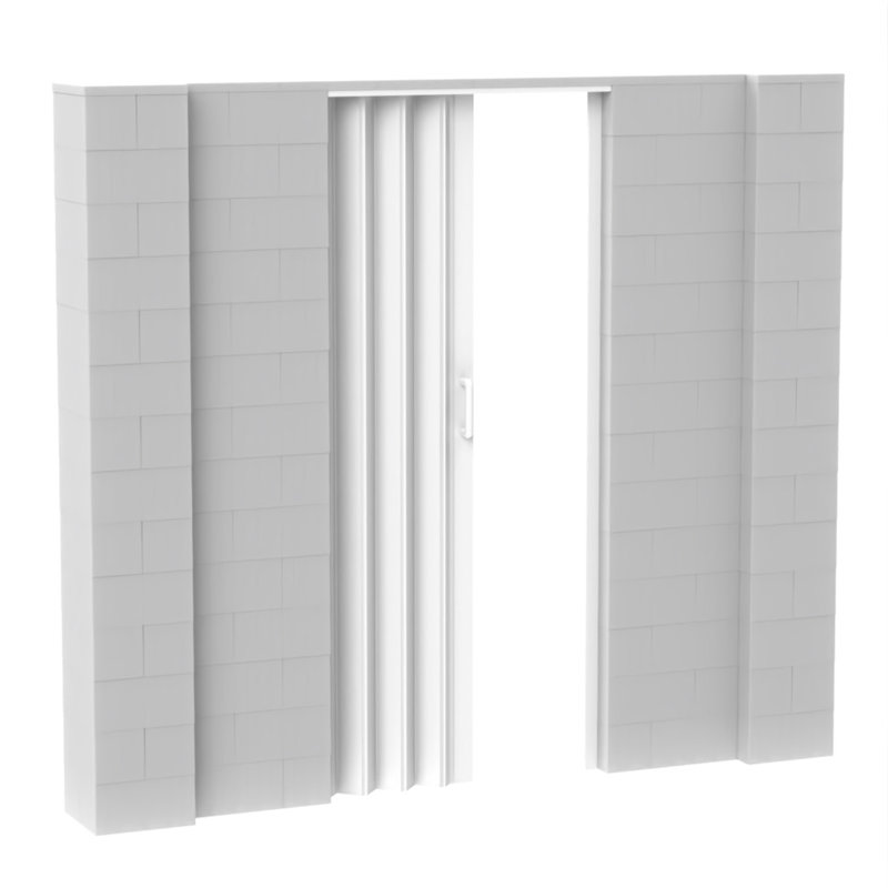 EverBlock Office Partitions, Translucent, 96"