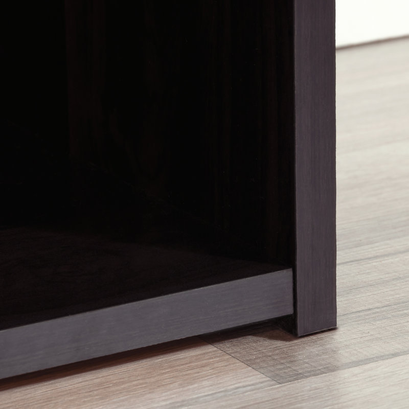 Arisztid Standard Bookcase, (5 Shelves) 71.18" H x 24.5" W x 11.5" D, Black