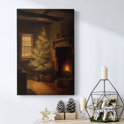Art des Fêtes de Noël - Toile tendue avec châssis DCV III
