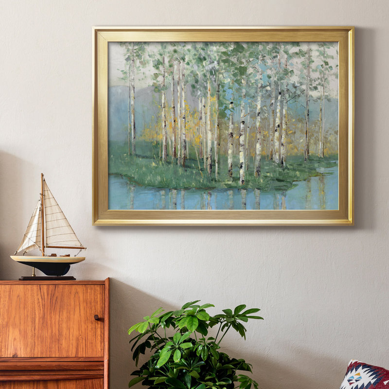 Richmond de James - reproduction de cadre photo sur toile, Or, H 30,5 po x l 42,5 po x P 1,5 po