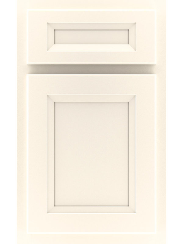Échantillon de porte résidentielle, Crème sucrée, Érable