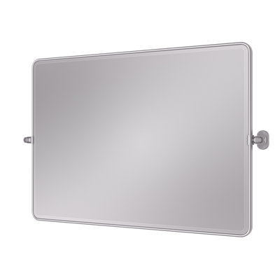 Tilt Bathroom Mirror with Tempered Glass