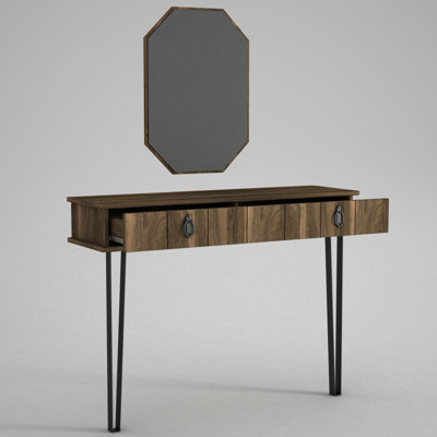 Swatzell Dressing Table with Mirror