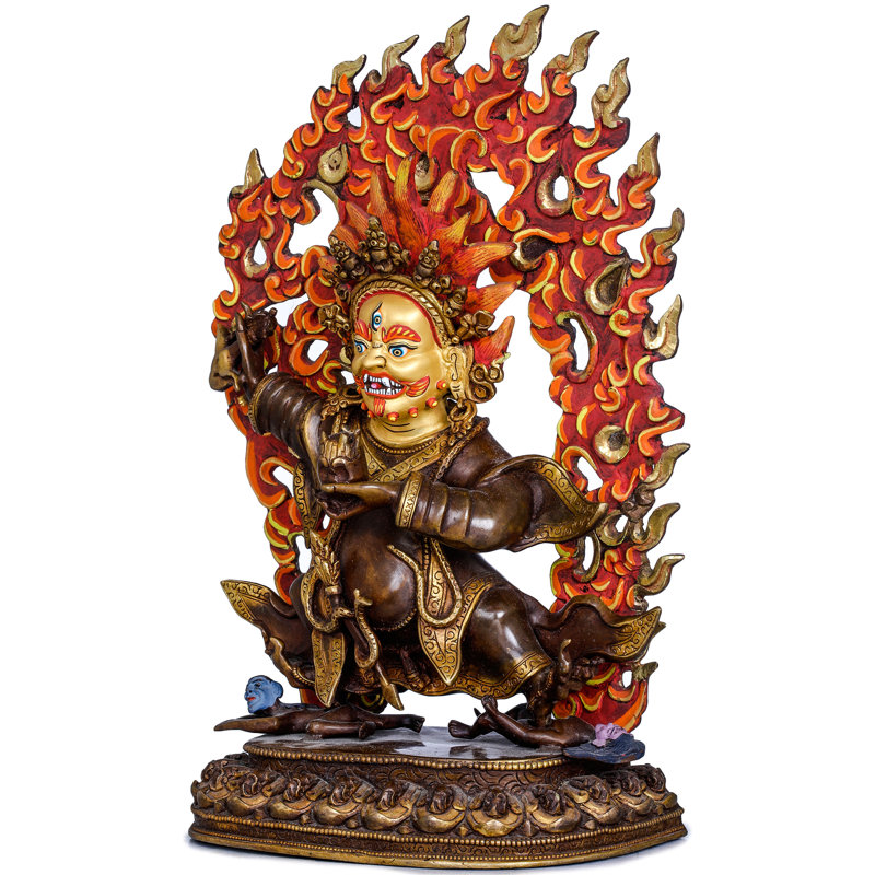 Mahakala bouddhiste tibétain à deux bras