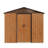 8 ft. W x 6 ft. D Metal Lean-To Storage Tool Shed
