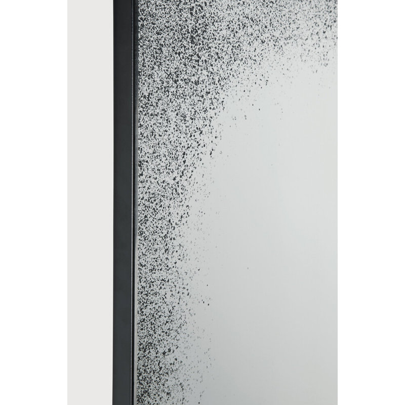 Aged Mirrors Flat Metal Wall Mirror, Clear