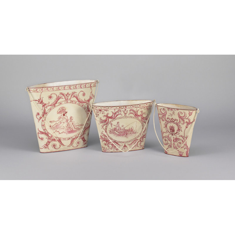 Steel 3-Piece Basket Set