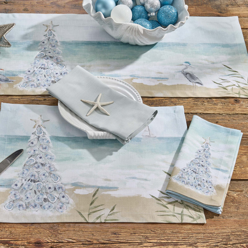 Ensemble de 4 serviettes Linleigh