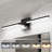 Modern Vanity Light with Built-in Dimmer, 24" LED Mirror Light Fixture, Dimmable 5CCT, Black Strip Light Fixture for Bedroom and Mirror - FCC Certified