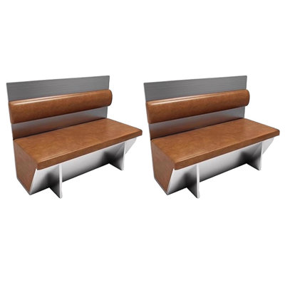 Banc rembourré en similicuir