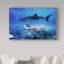 «Swim with Tiger Shark», art sur toile-31980634