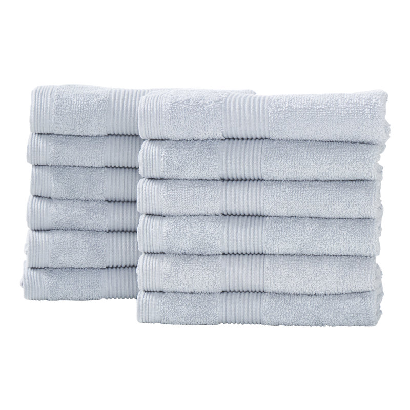 Kutztown Face Towel Set, Silver