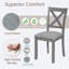 Chaise de cuisine avec siège rembourré-1603259230