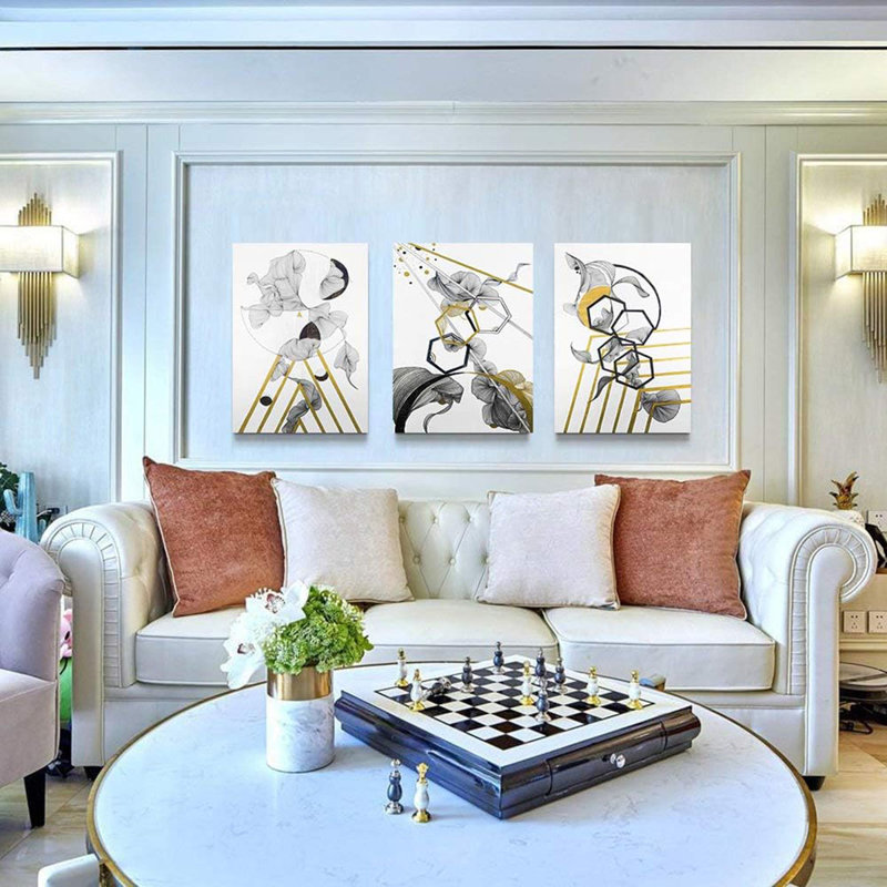 3 Piece Wrapped Canvas Set