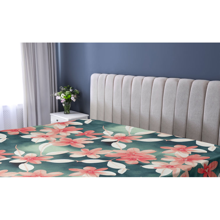 Drap-housse floral Ambesonne