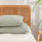 BESTOUCH 100% Washed Cotton Pillowcase Linen Feel Soft Breathable-115311506-115311514