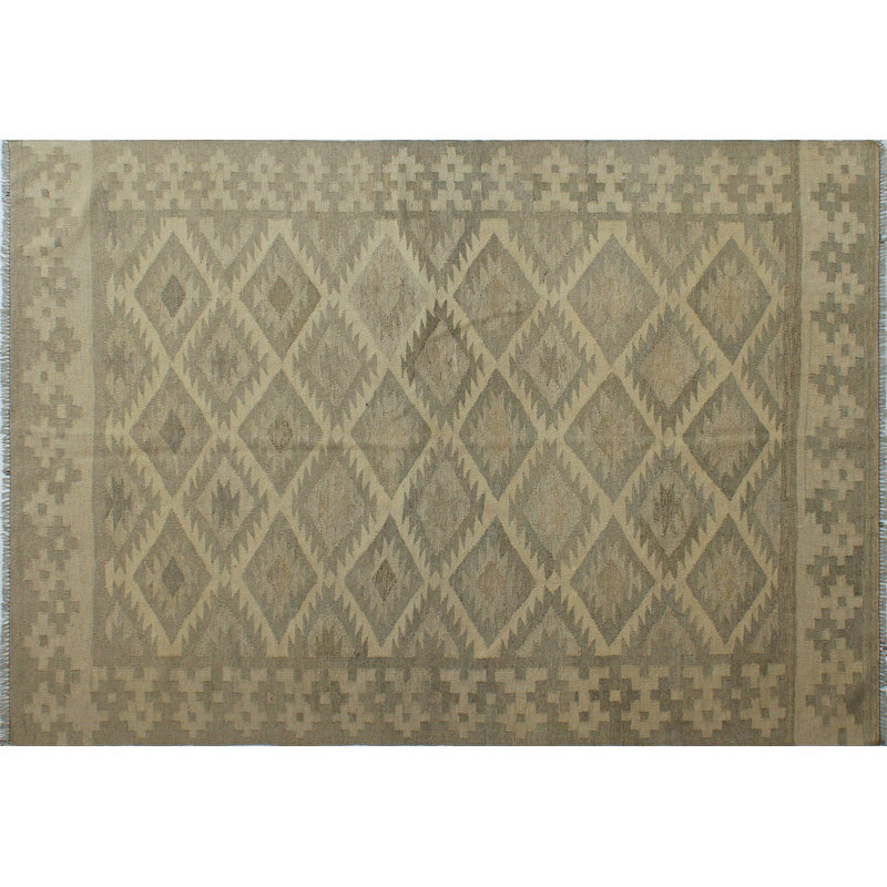 Benge Wool Geometric Indoor Rug