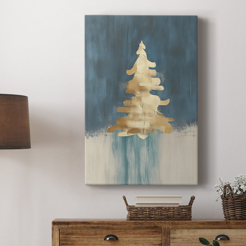 Art des Fêtes de Noël CXCVI - galerie sur mesure Cavas, H 18 po x l 12 po