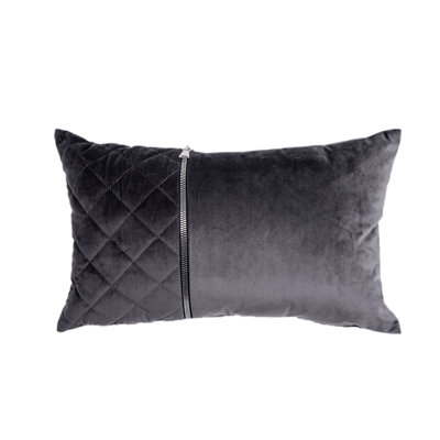 Coussin lombaire velours Stacey
