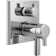 Pivotal Tempassure Valve Trim with 3-Setting Integrated Diverter