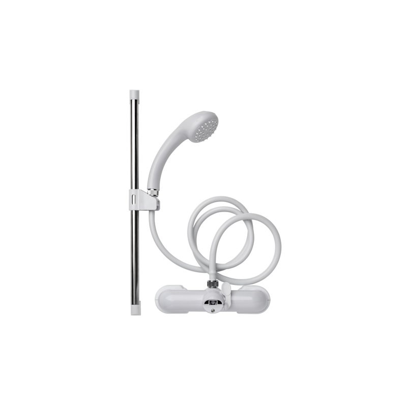 Full/Standard Handheld Shower Head, White