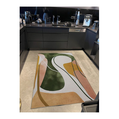 Tapis à motif de spirale multicolore Sydney Sydney