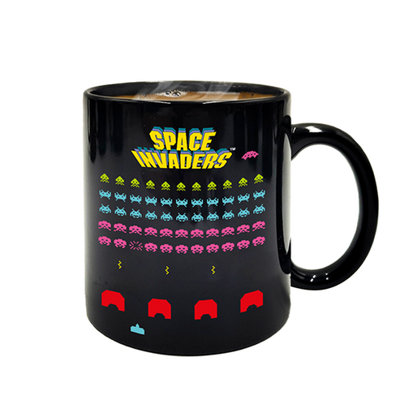 Space Invaders Heat Colour Change Mug - 350ml