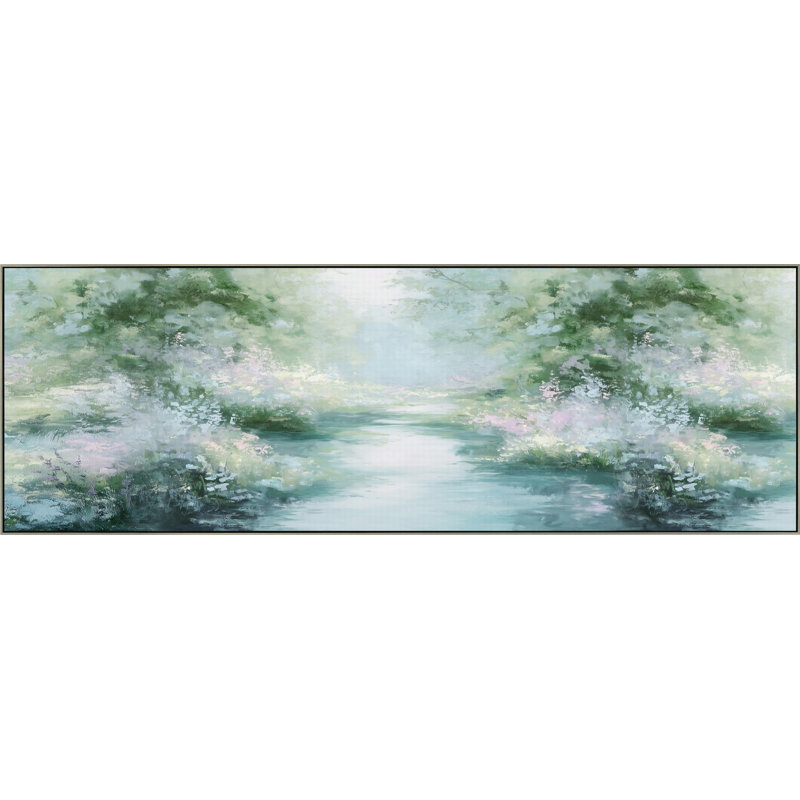 Art mural sur toile Verdant Passage