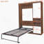 Lit mural avec armoire