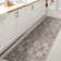 Citta High-Low Pile Mediterranean Tile Dark Gray/Ivory Indoor/Outdoor Rug