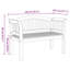 Solid Wood Outdoor Bench