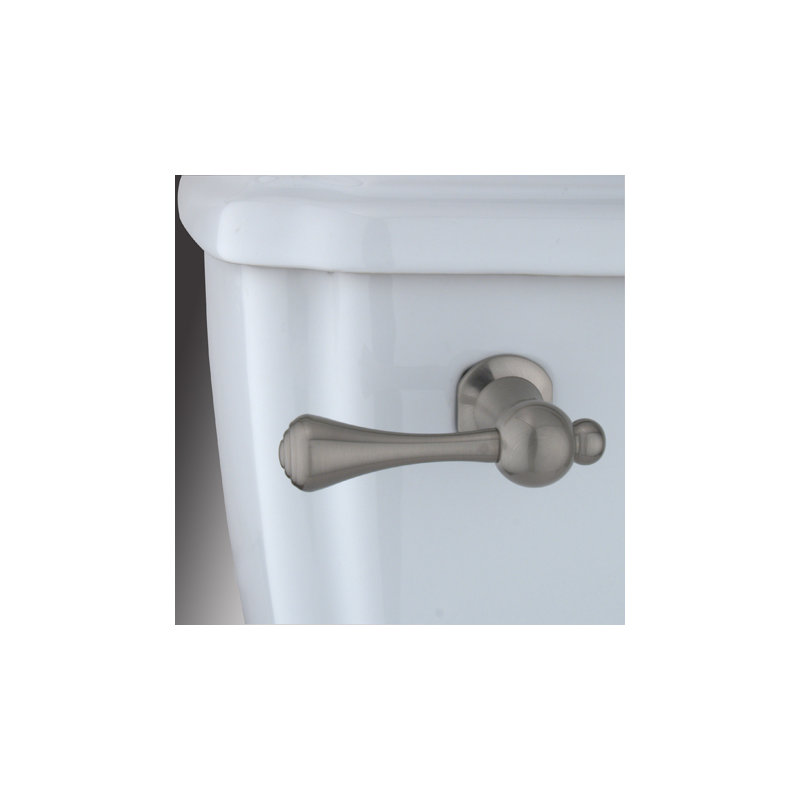 Decorative Buckingham Tank Lever Arm, Brushed Nickel