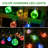 5.2'' Solar Powered Integrated LED Color Changing Outdoor Hanging Light