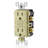 Leviton SmartlockPro 15 Amp 125 Volt Ivory AFCI Outlet 5-15R 1 Pack-11967308
