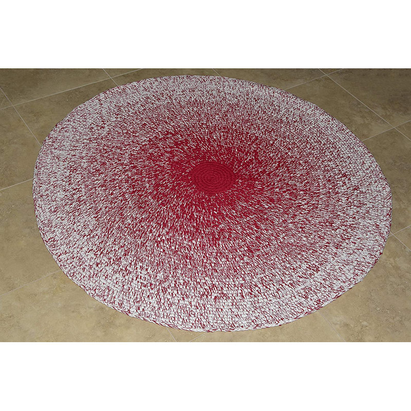 Rochell Cotton Abstract Indoor Rug