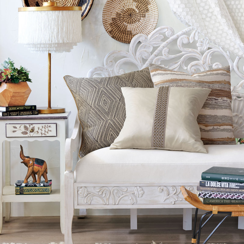 Silvio Square Pillow Cover & Insert