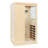 Single Person Indoor Bluetooth Compatible FAR Infrared Sauna with Remote Control in Hemlock-81603200