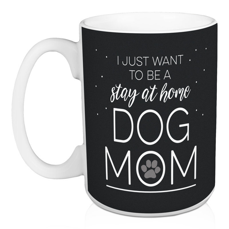 Tasse à café Erwann Stay at Home Dog Mom