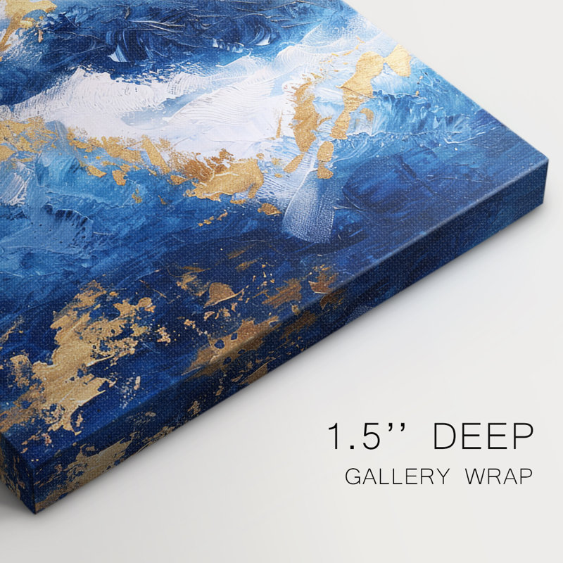 Série ABSTRACT CDVI - Toile tendue avec châssis de qualité supérieure - Prêt à être accroché, H 27 po x l 18 po