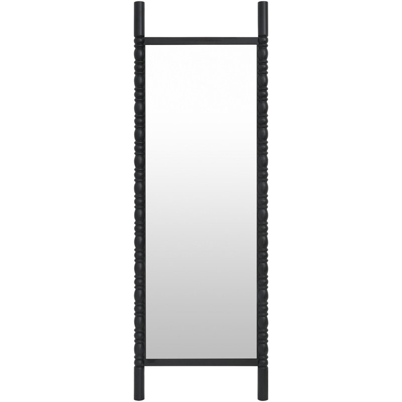 Miroir Galey Alix x Livabliss Bennet, 65 po x 22 po, Noir
