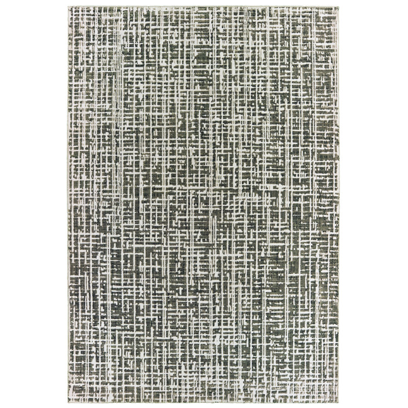 Messier Abstract Indoor Rug, Rectangle 9'10" x 12'10"
