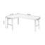 70.87"Walnut L-Shaped Solid Wood desk-108679355-108679356