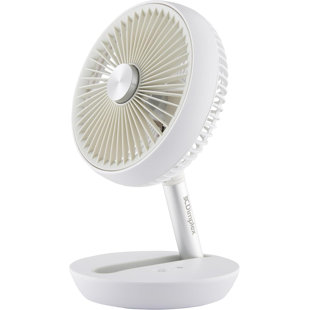 Dimplex Rechargeable Desk Fan, Portable Fan, 15 Hours Use on 1 Charge