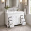 Freestanding Standard Single Vanity Bathroom Vanity With Resin Top