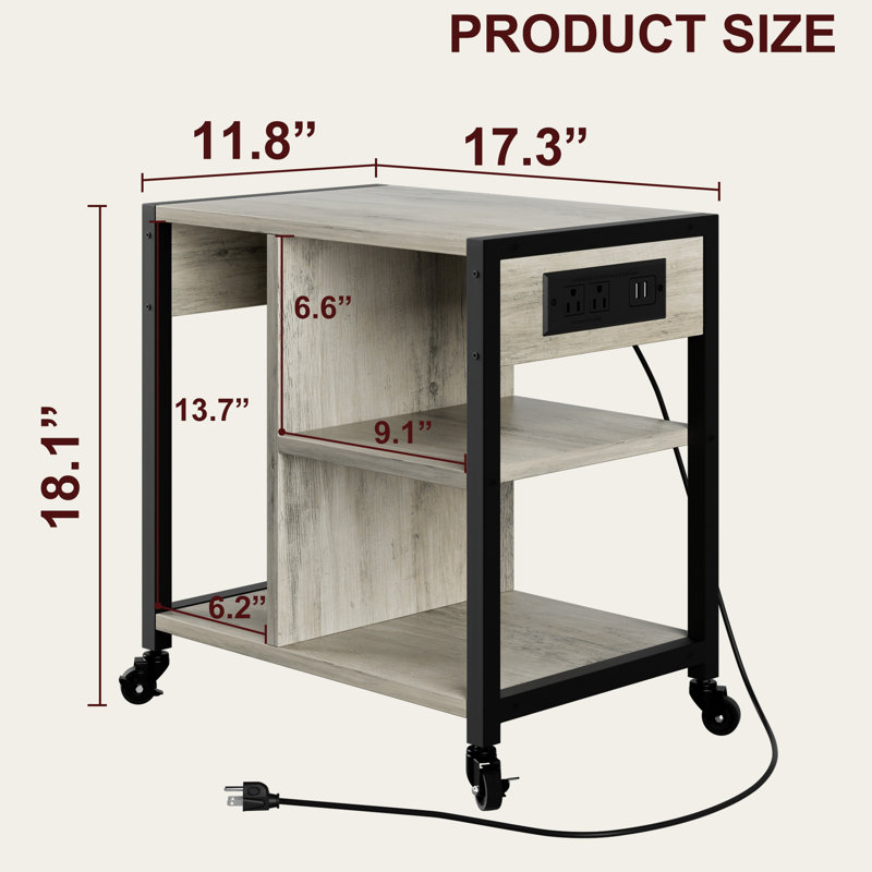Amp Stand, Rustic Gray