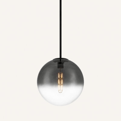 Dimmable Glass Globe Single Light Pendant